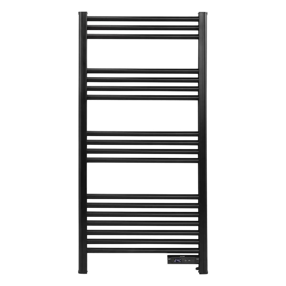 Sealey DH371 Baridi Electric Heated Towel Rail 1085 x 535mm with LED Display Black 230V