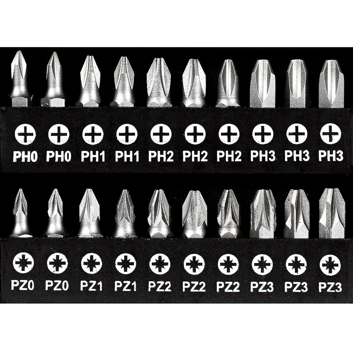 Kendo 101pc Screwdriver & Bit Set with Organiser Stand