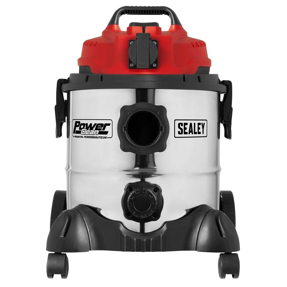 Sealey PC200SDAUTO Vacuum Cleaner Industrial 20ltr 1400w/230v