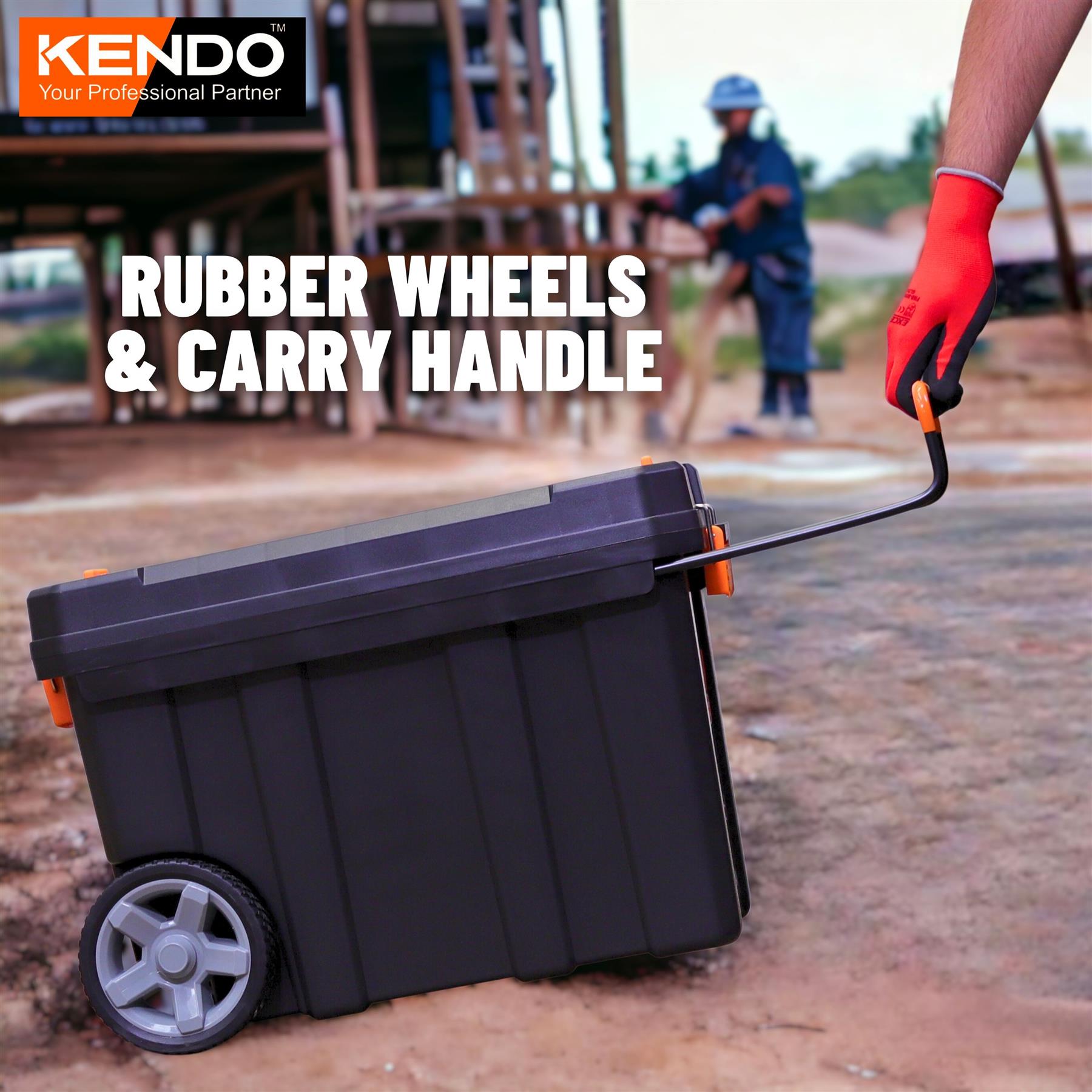 Kendo Mobile Tool Box with 2 Organizers