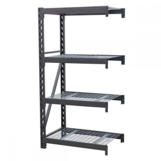 Sealey AP6372E Racking Extension Pack with 4 Mesh Shelves 640kg Capacity