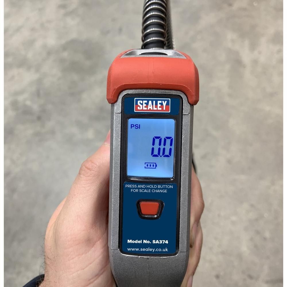 Sealey SA374 Push On Digital Tyre Inflator