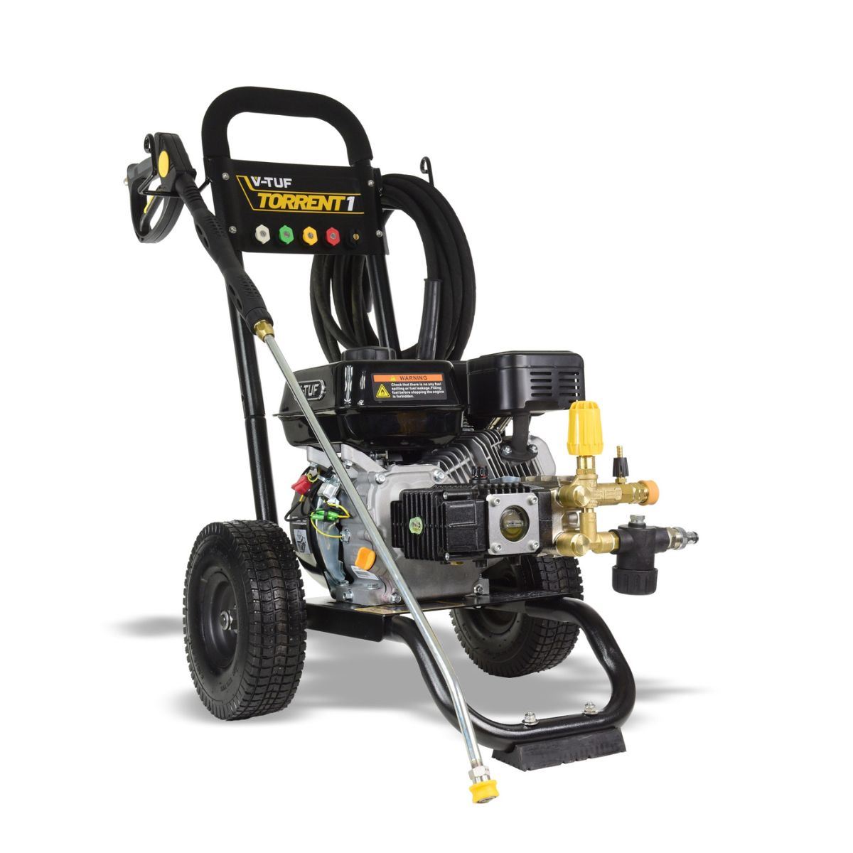 V-TUF Torrent1 7hp High Performance Industrial Petrol Pressure Washer for Powerful Cleaning