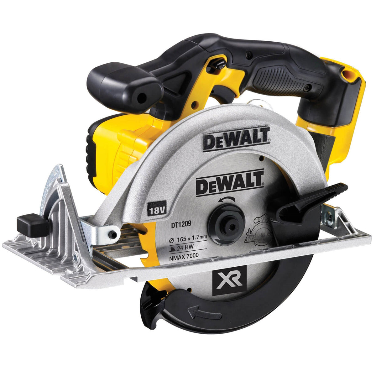 Dewalt DCS391T2 18V 165mm Circular Saw with 2 x 6.0Ah Batteries & Charger in Case