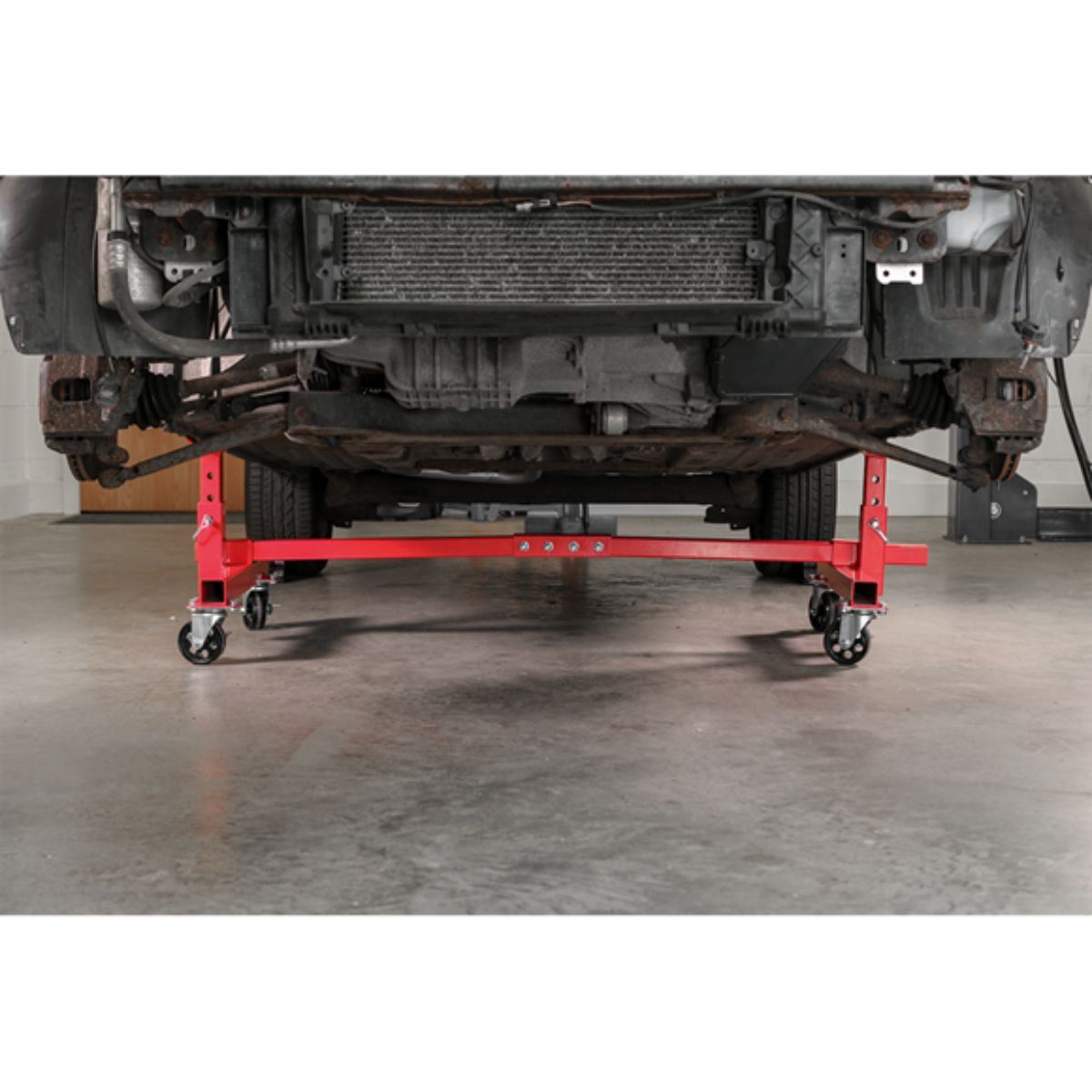 Sealey VMD001 900kg Adjustable 2-Post Vehicle Moving Dolly