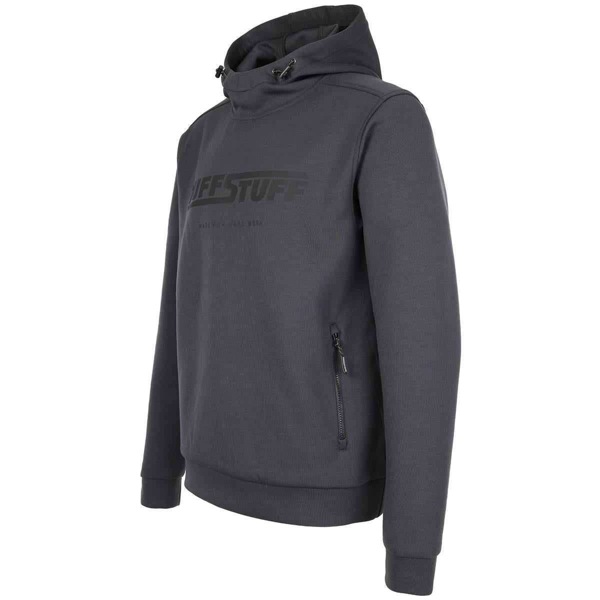 TuffStuff 188 4-Way Stretch Hudson Logo Hoodie Grey - Size XL