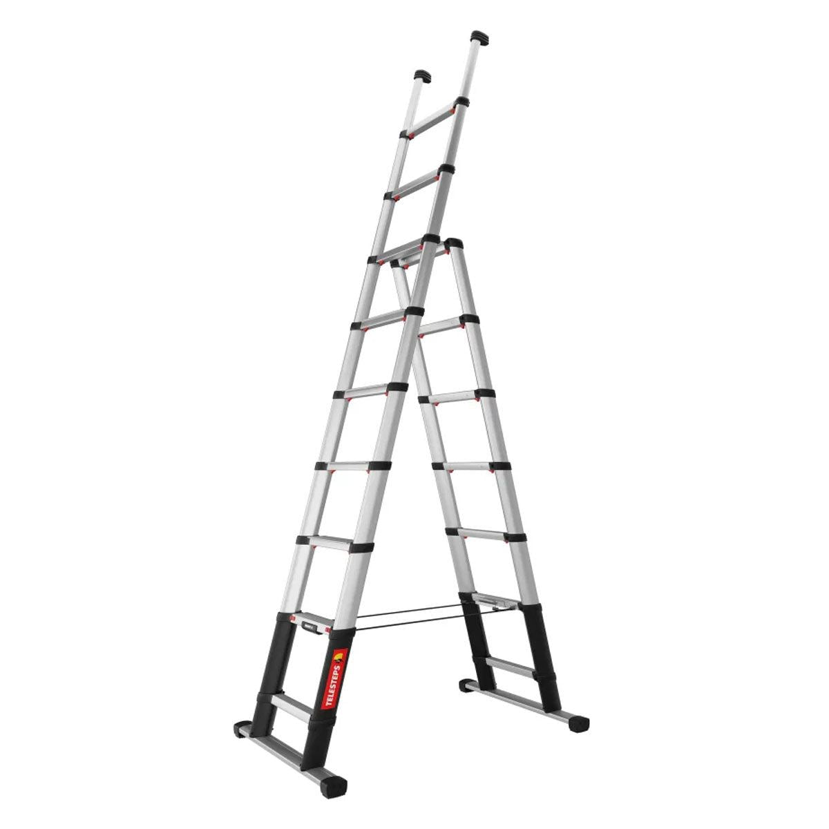 Telesteps TEL72430681 3.0m Combi Line Telescopic Ladder Compact, Durable, and Versatile for Home & Work