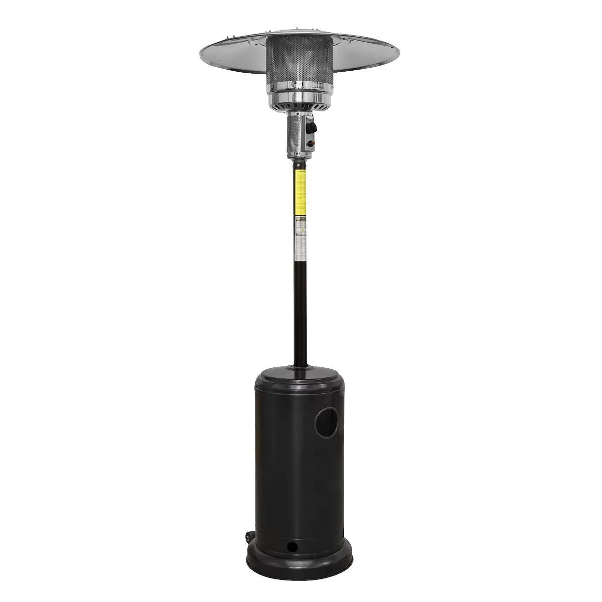 Sealey DG1 Dellonda Outdoor Garden Gas Heater 13kW Commercial & Domestic Black