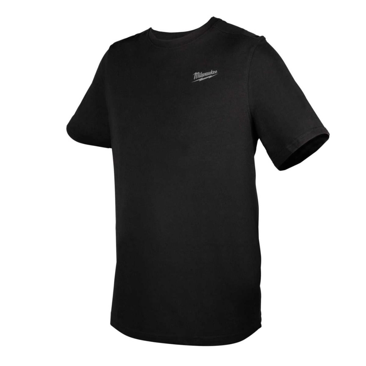 Milwaukee Black Hybrid Short Sleeve T-Shirt - Medium 4932492964