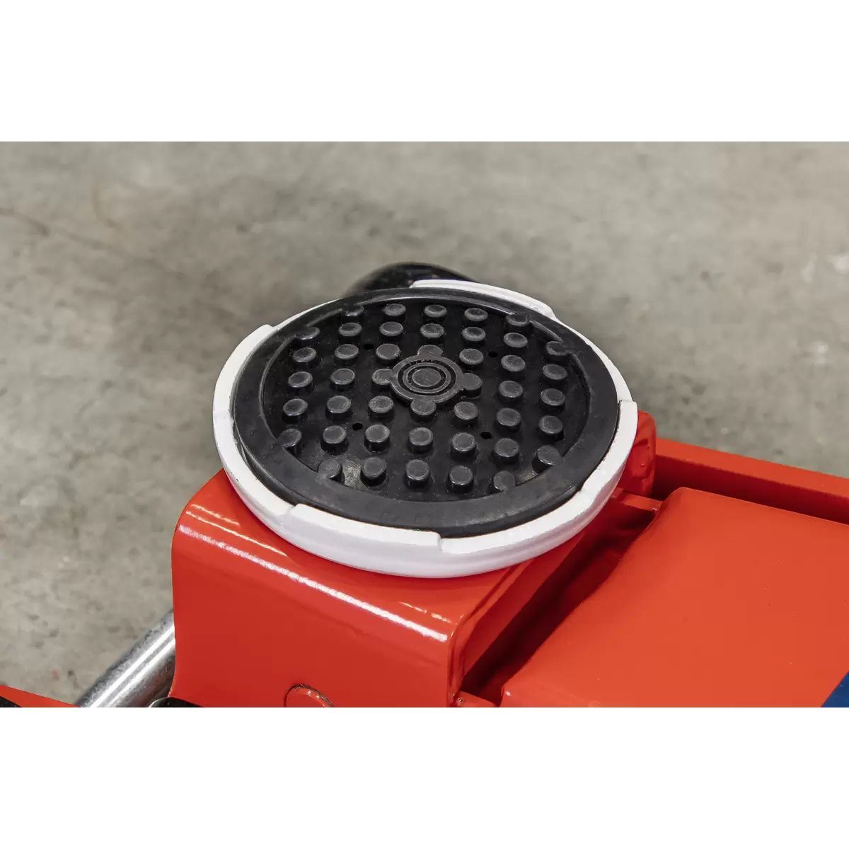 Sealey 3010CX Trolley Jack 3 tonne Standard Chassis Axle Stand Set Car Garage