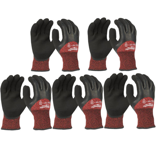 Milwaukee 4932471350 Winter Cut C Gloves Size 11/XXL Pack of 5