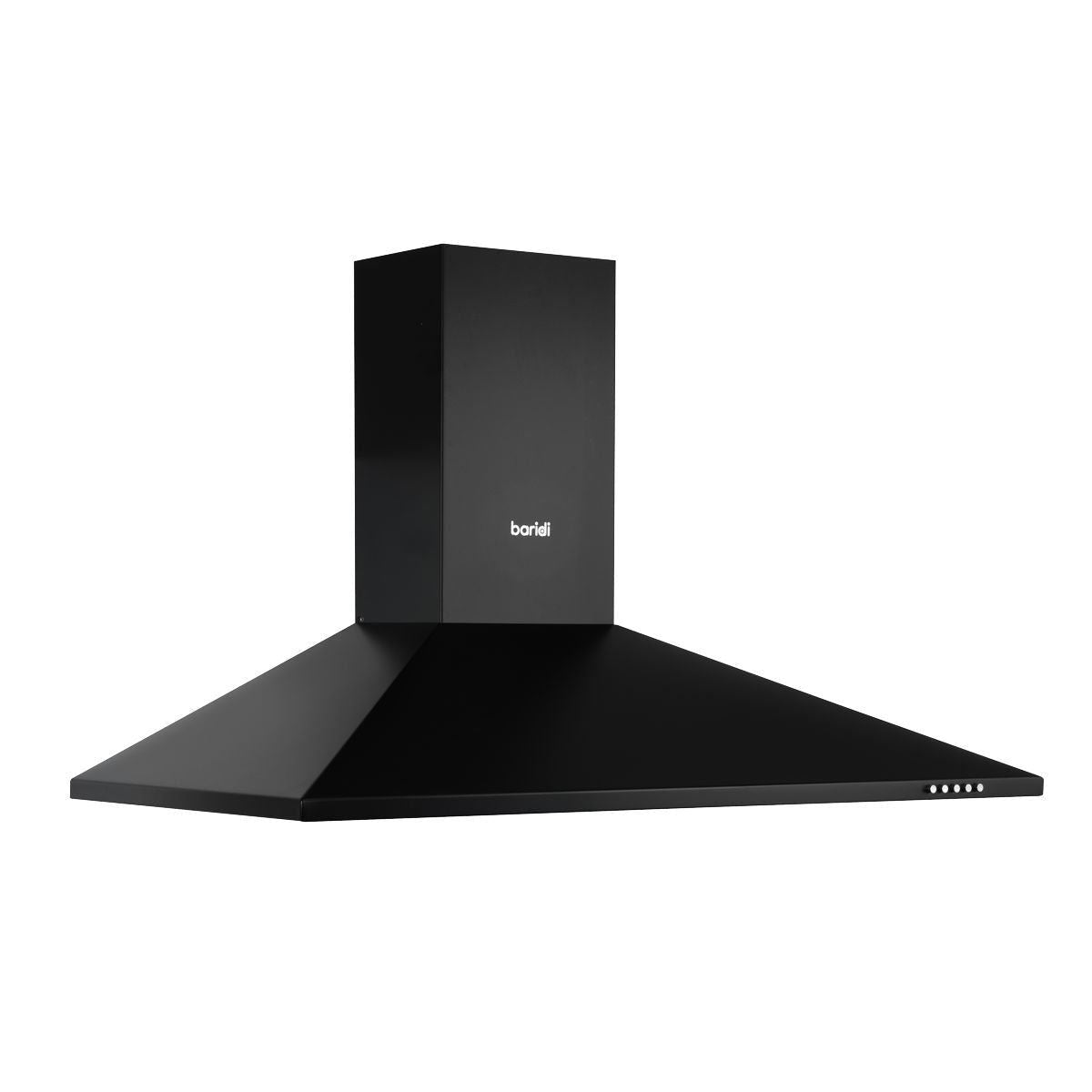 Sealey DH59 Baridi Chimney Style Cooker Hood with Carbon Filters 90cm Black