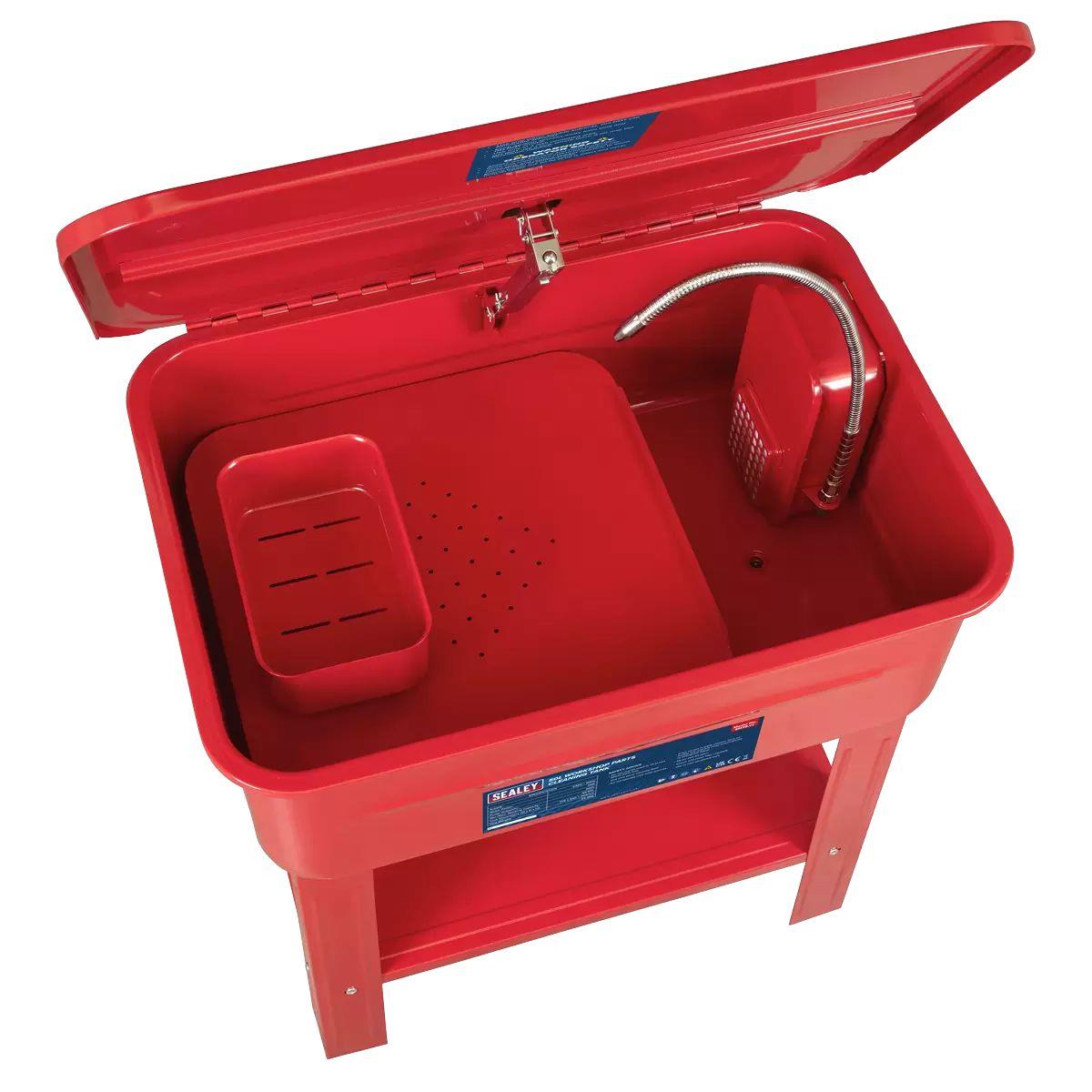 Sealey SM19 50L Workshop Parts Cleaning Tank Washer 230V