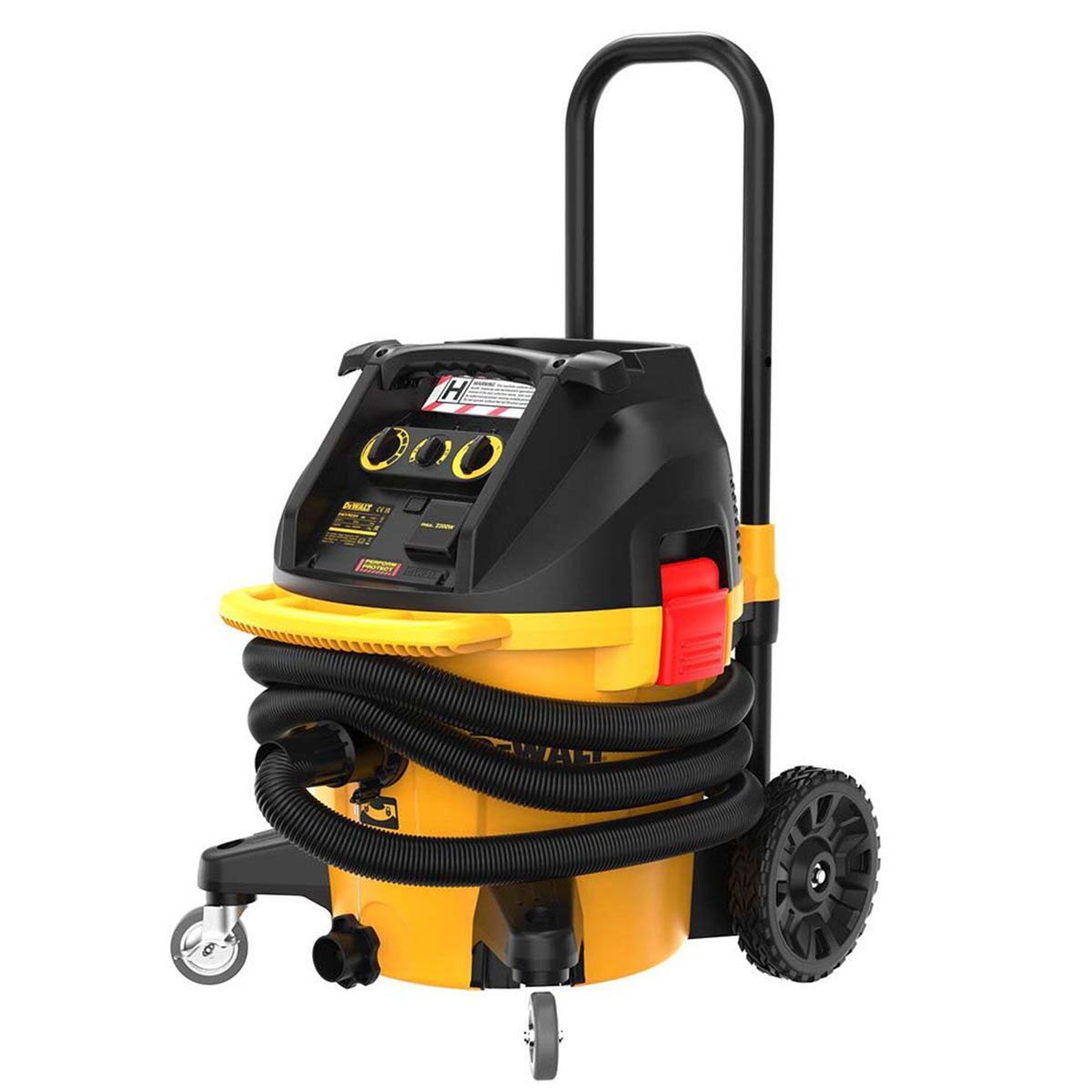 Dewalt DWV905H H-Class Wet & Dry Dust Extractor 38L 1400W/240V with DWV9350 Floor Cleaning Kit