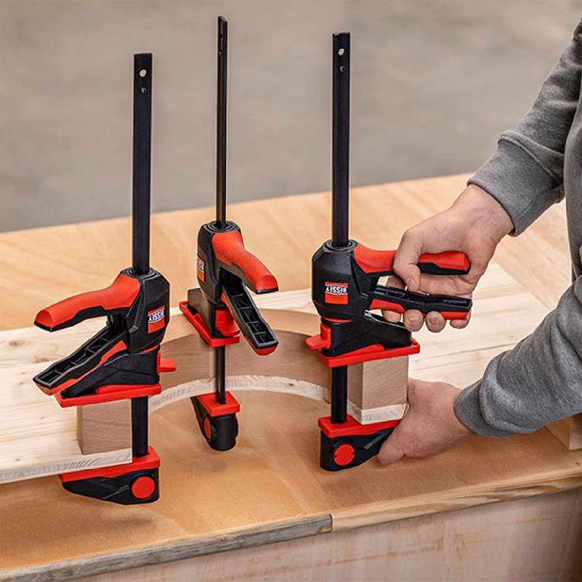 Bessey 150mm One-Handed Clamp with Rotating Handle - EZ360-15