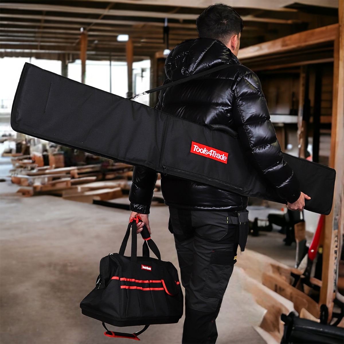 Tools4Trade 1.5m (59-Inch) Guide Rail Carry Bag - Black