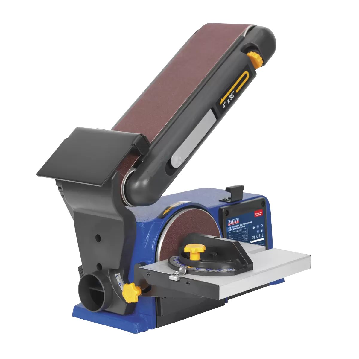 Sealey SM914 Belt/Disc Ø150mm Sander 370W/230V