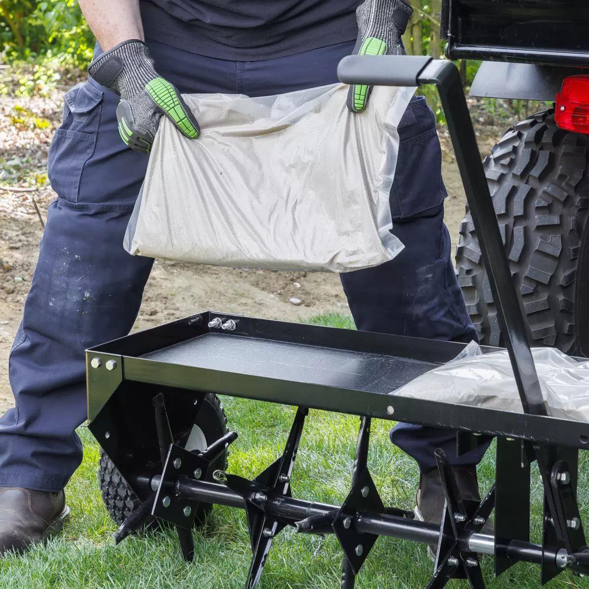 Sealey SLA48T Tow Behind Plug Aerator 48 Inch