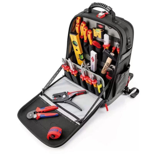 Knipex 00 21 50 E 22pc Electricians Hand Tool Kit in Modular X18 Backpack 13175