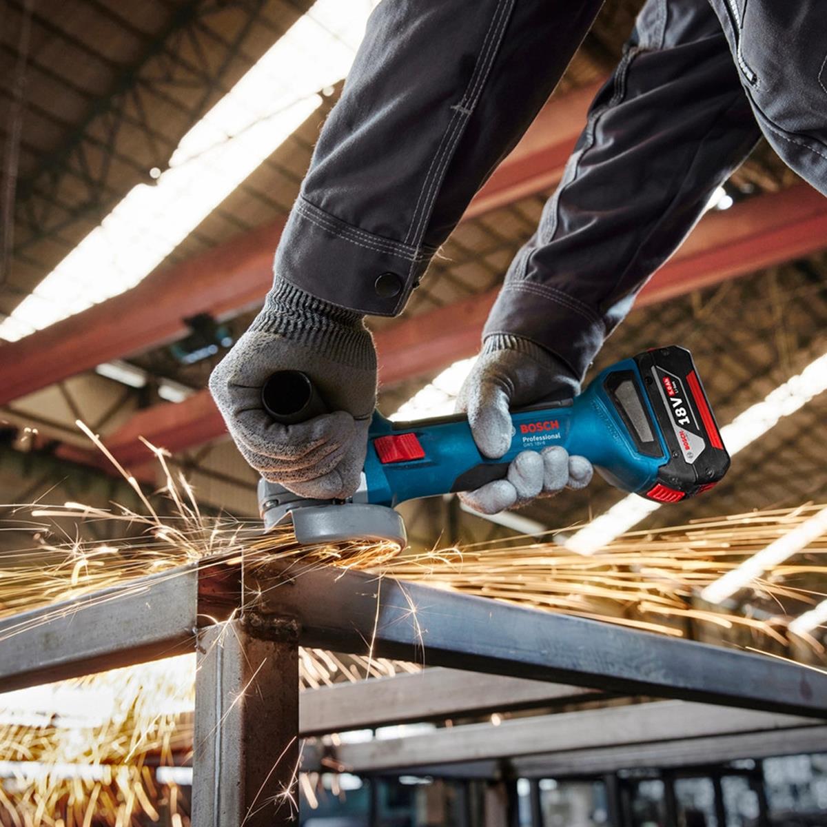 Bosch GWS 18V-8 18V Brushless 125mm Angle Grinder Body Only 06019N9000