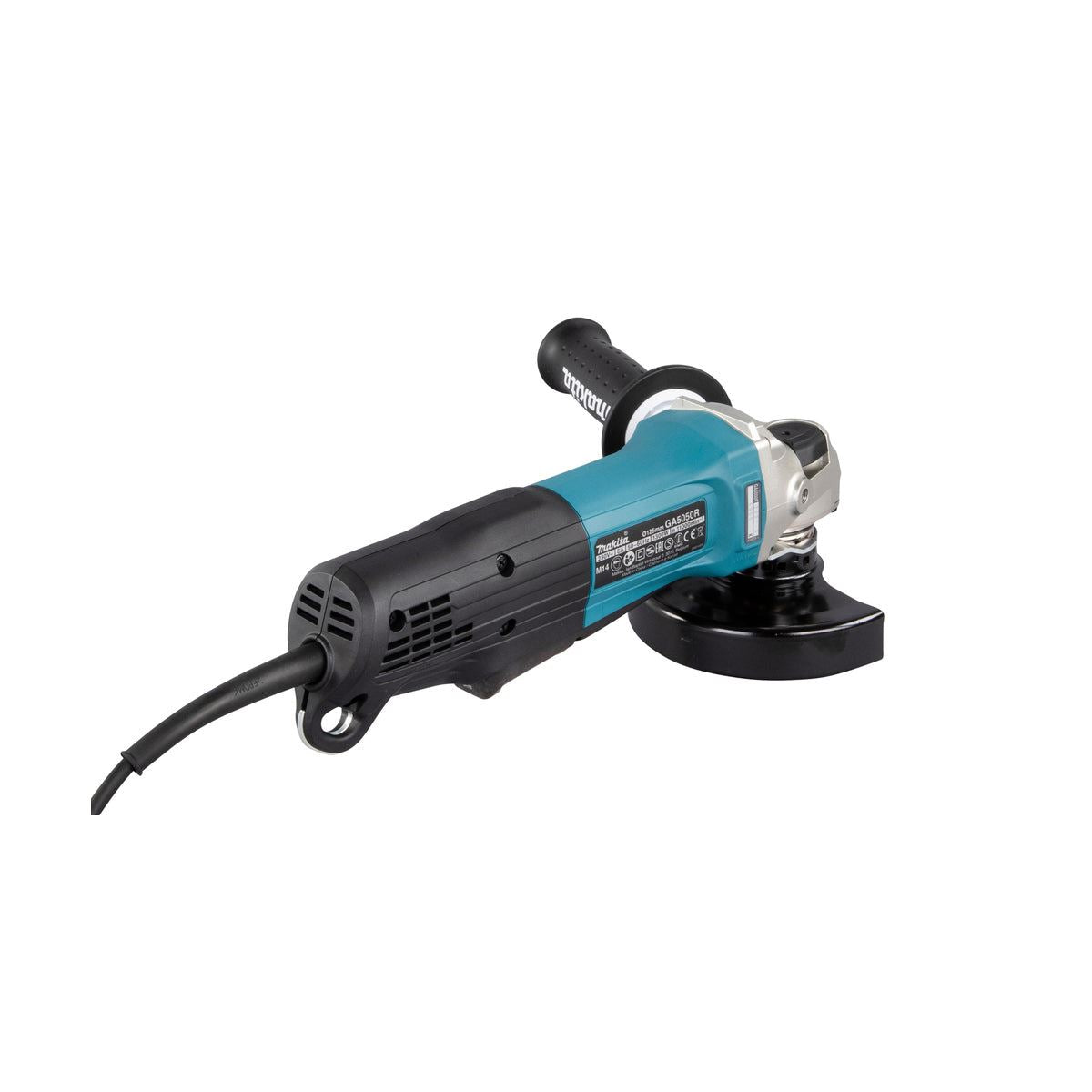 Makita GA5050R/1 125mm Corded Angle Grinder 110V Heavy-Duty Grinder for Precision Cutting & Grinding