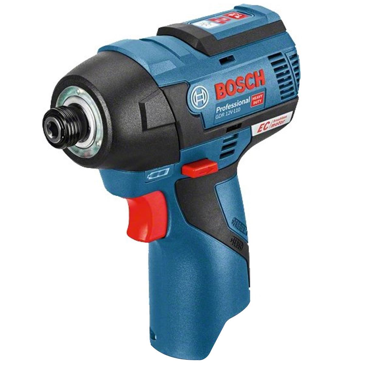 Bosch GDR 12V-110 Professional 1/4in Impact Driver with 2-Stage Power Control Body Only 06019E0002