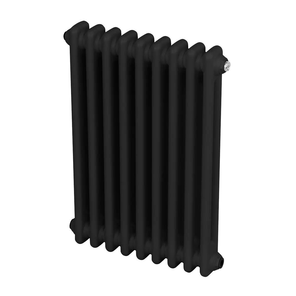 Sealey DH361 Baridi Horizontal Traditional 2 Column Radiator 600 x 427mm Black