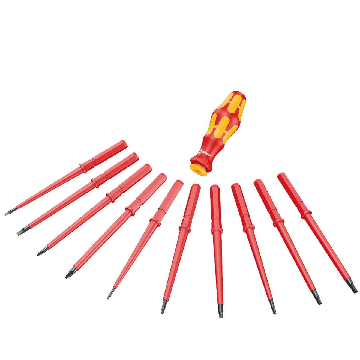 Wera Kraftform Kompakt W 1 Maintainance Screwdriver Kit 35 Piece WER135926