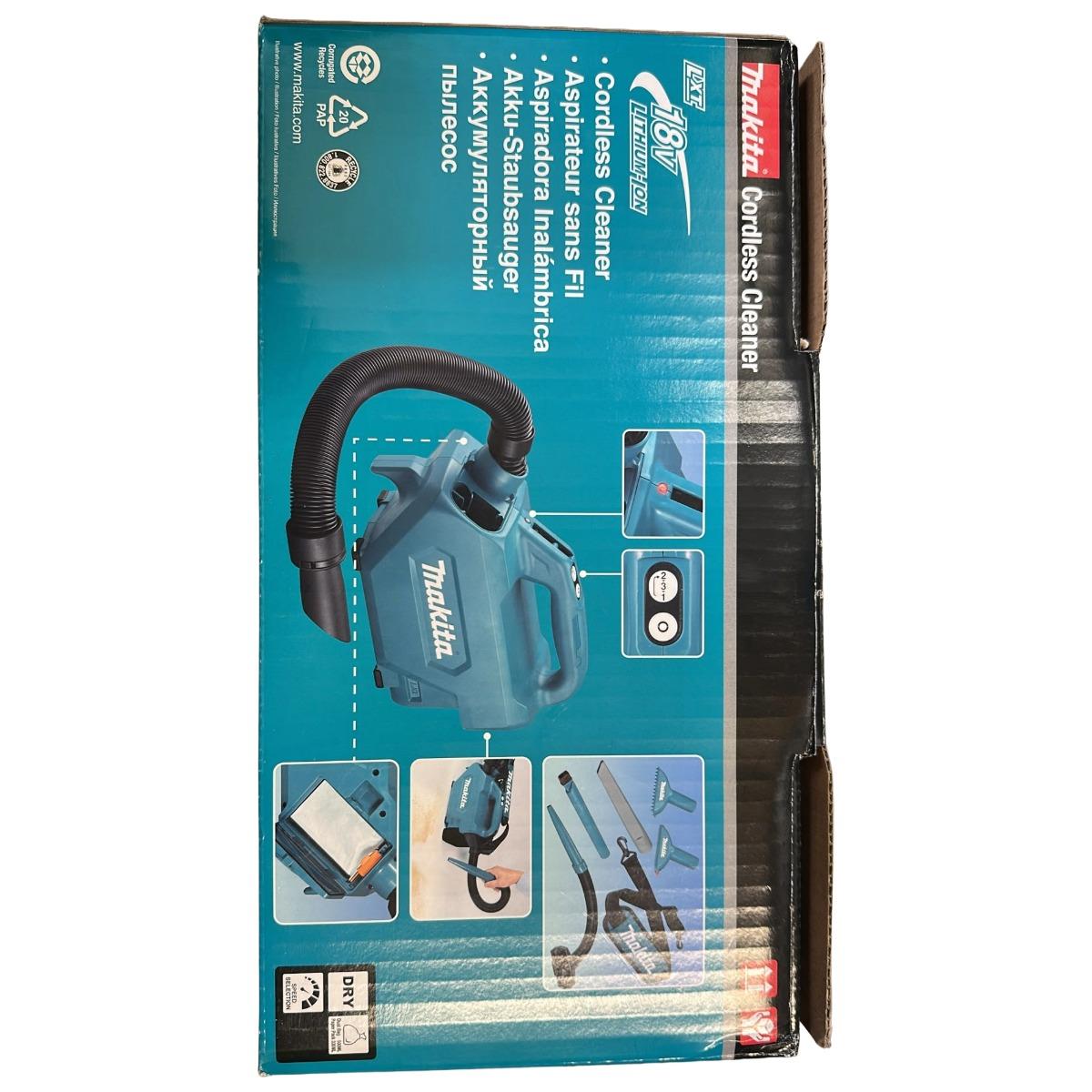 Makita DCL184Z 18V LXT Vacuum Cleaner Body Only Item Condition Seller Refurbished