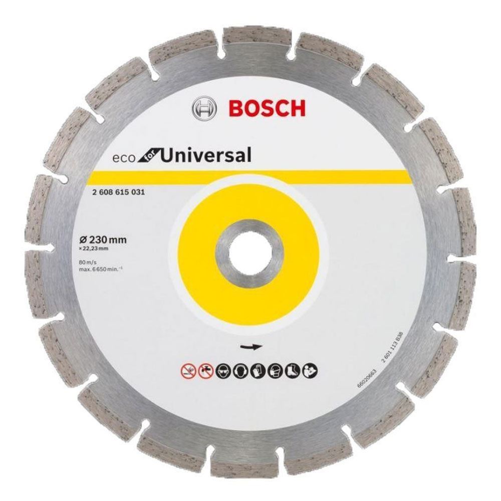 Bosch 230mm Diamond Cutting Disc ECO For Universal - 2608615031