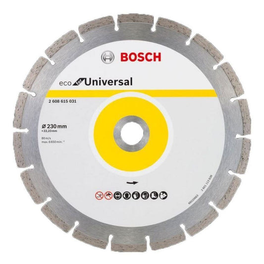 Bosch 230mm Diamond Cutting Disc ECO For Universal - 2608615031