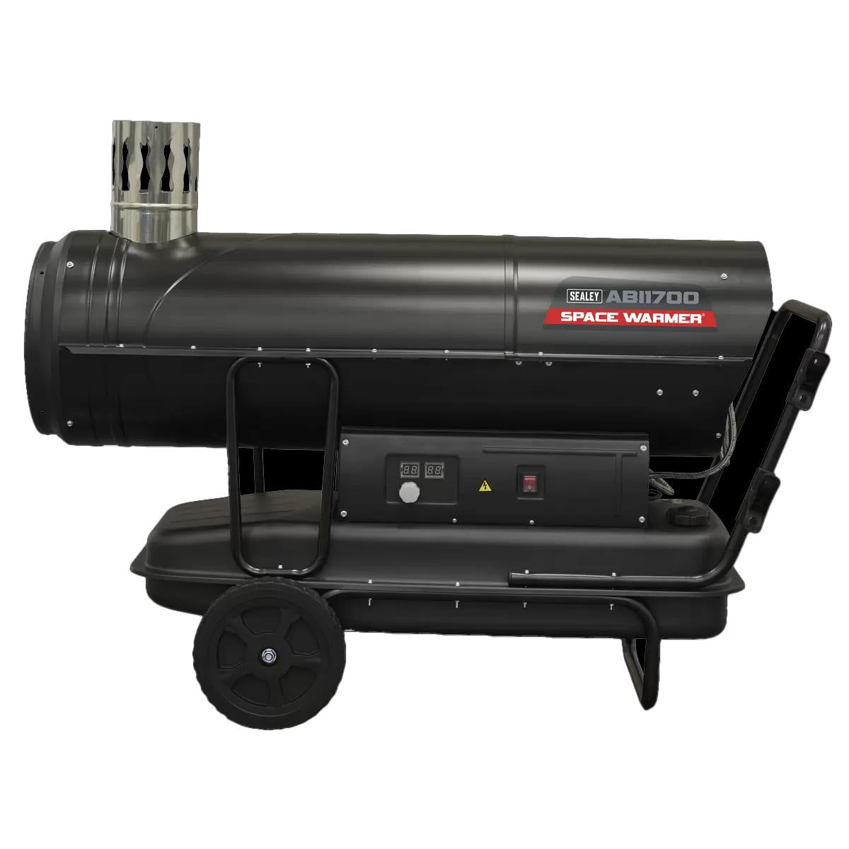 Sealey ABI1700 Space Warmer Indirect Kerosene/Diesel Heater with Wheels 230V/900W