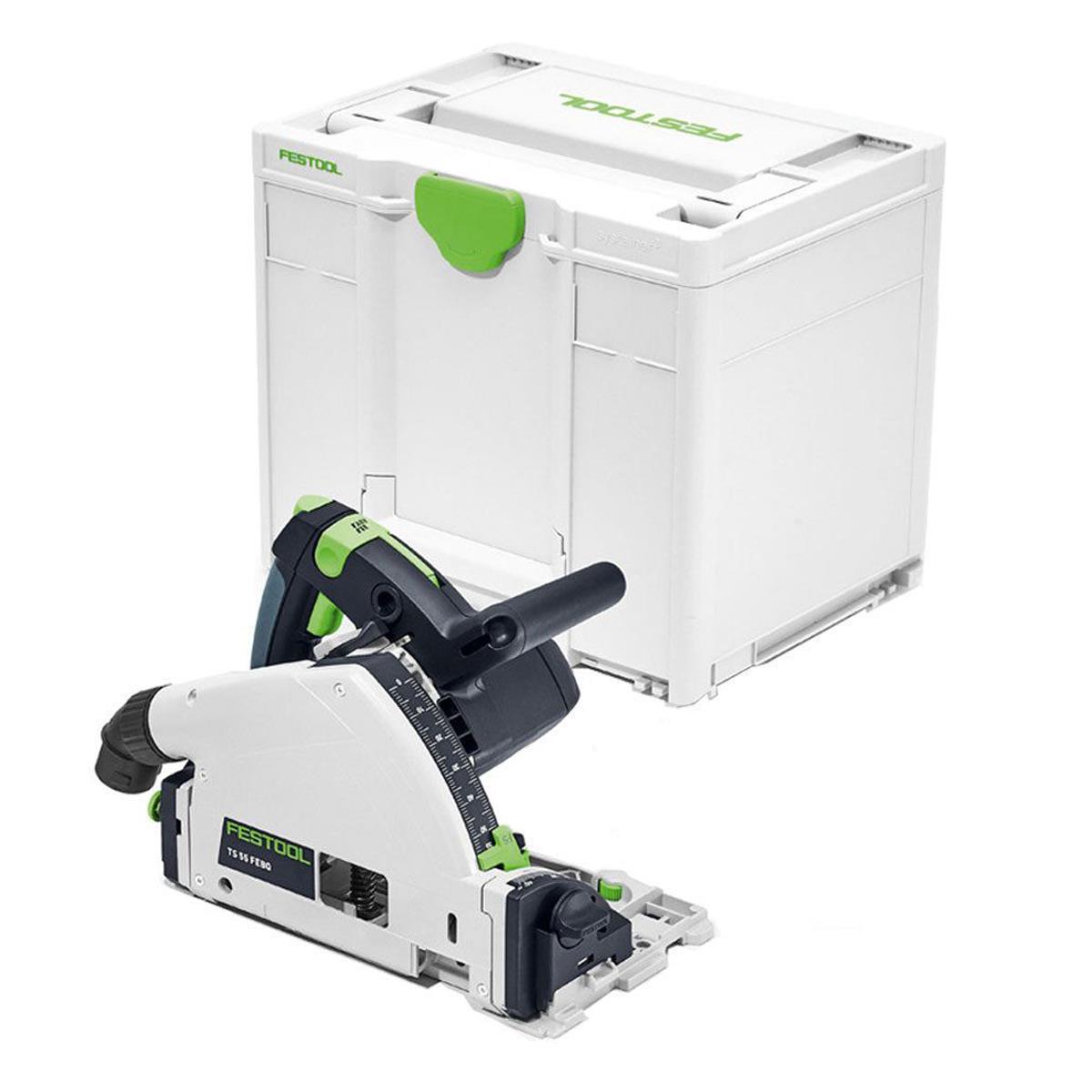 Festool TS 55 FEBQ-Plus 230V GB 160mm Circular Plunge-Cut Saw In Systainer - 576706 Item Condition Seller Refurbished