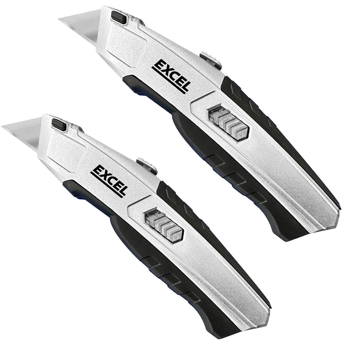 Excel Auto Reload Utility Knife with 5 Blades Pack of 2