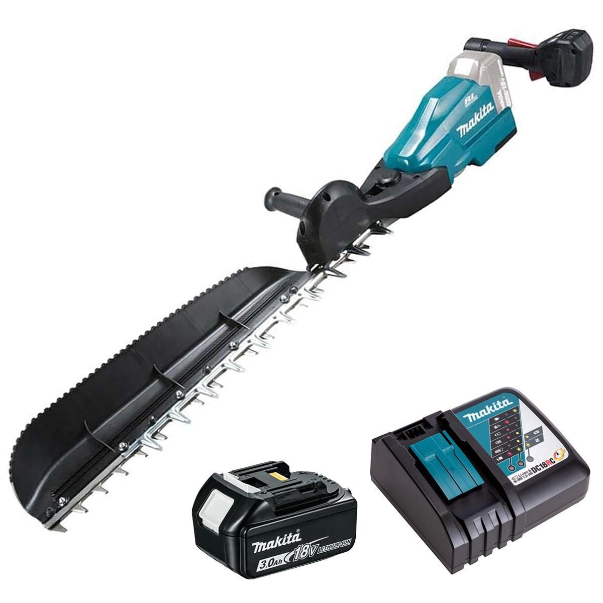 Makita DUH604SZ 18V LXT Brushless Hedge Trimmer with 1 x 3.0Ah Battery & Charger