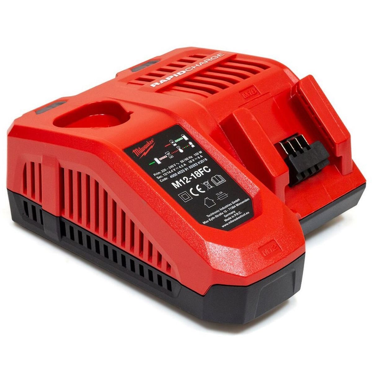 Milwaukee M12-18FC 12-18V Li-ion Multi Voltage Fast Charger 4932451080 Item Condition Used