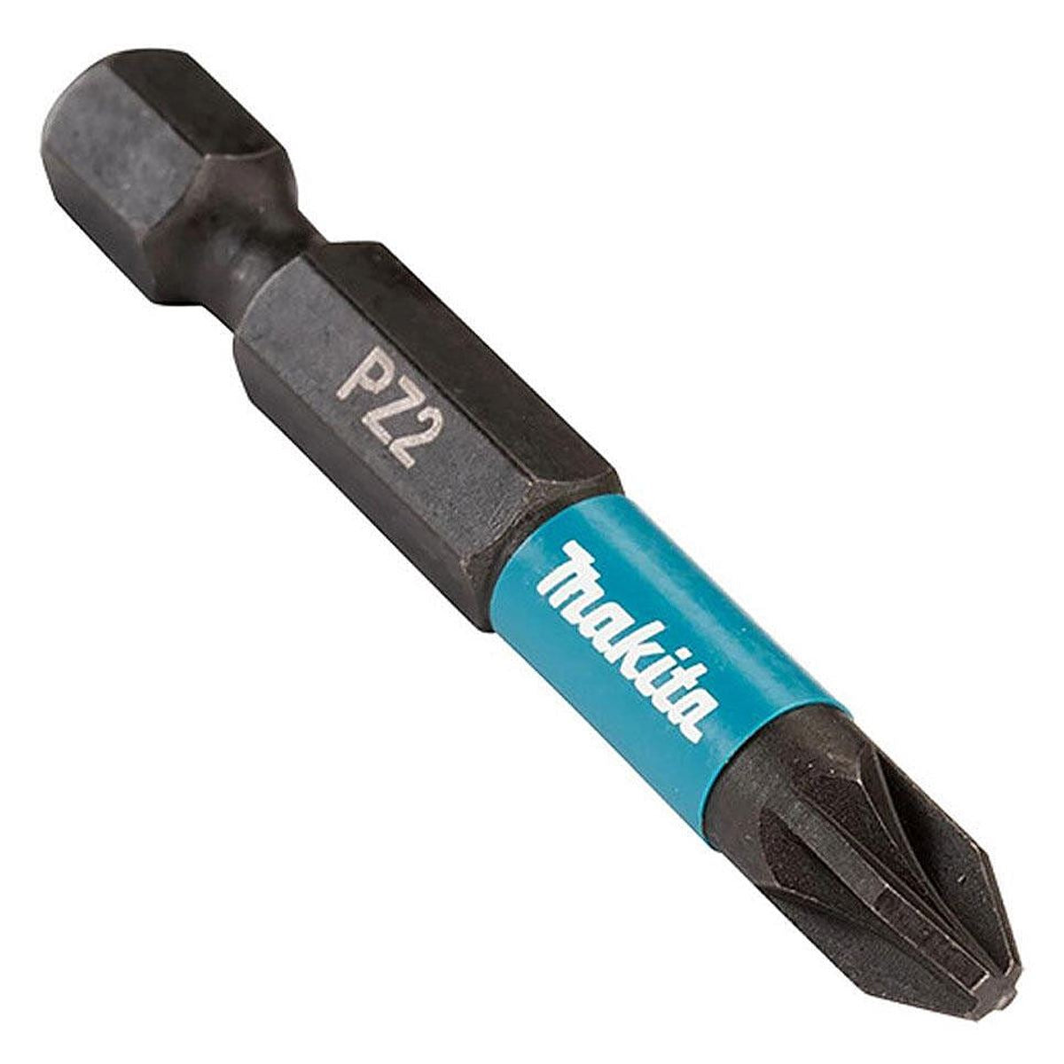 Makita E-12413 PZ2 50mm Impact Black Screw Bit Set of 10 piece