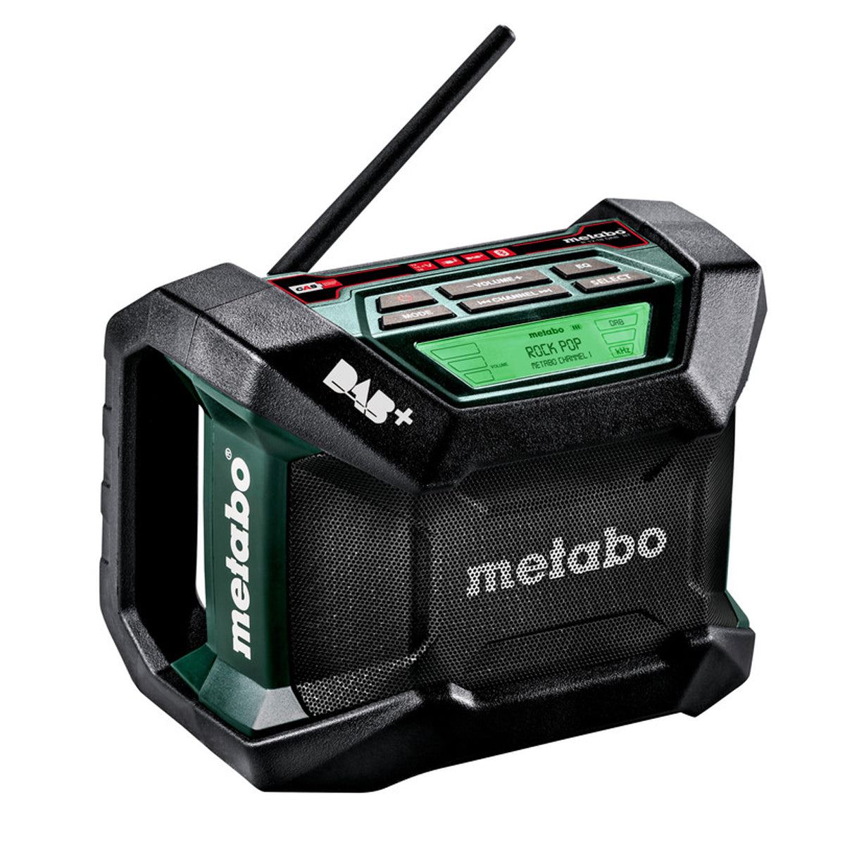 Metabo R 12-18 DAB+ BT 18V Worksite Radio With 1 x 4.0Ah Battery & Charger