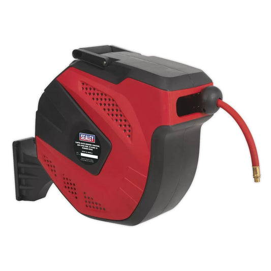 Sealey SA822 15m Auto-Rewind Control Air Hose Reel Ø10mm