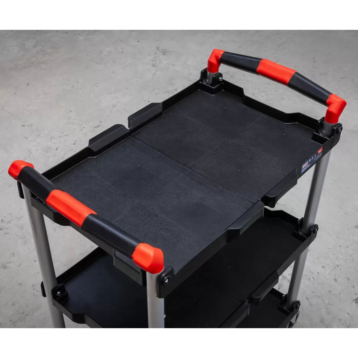 Sealey CX314 Folding Workshop Trolley 3 Level