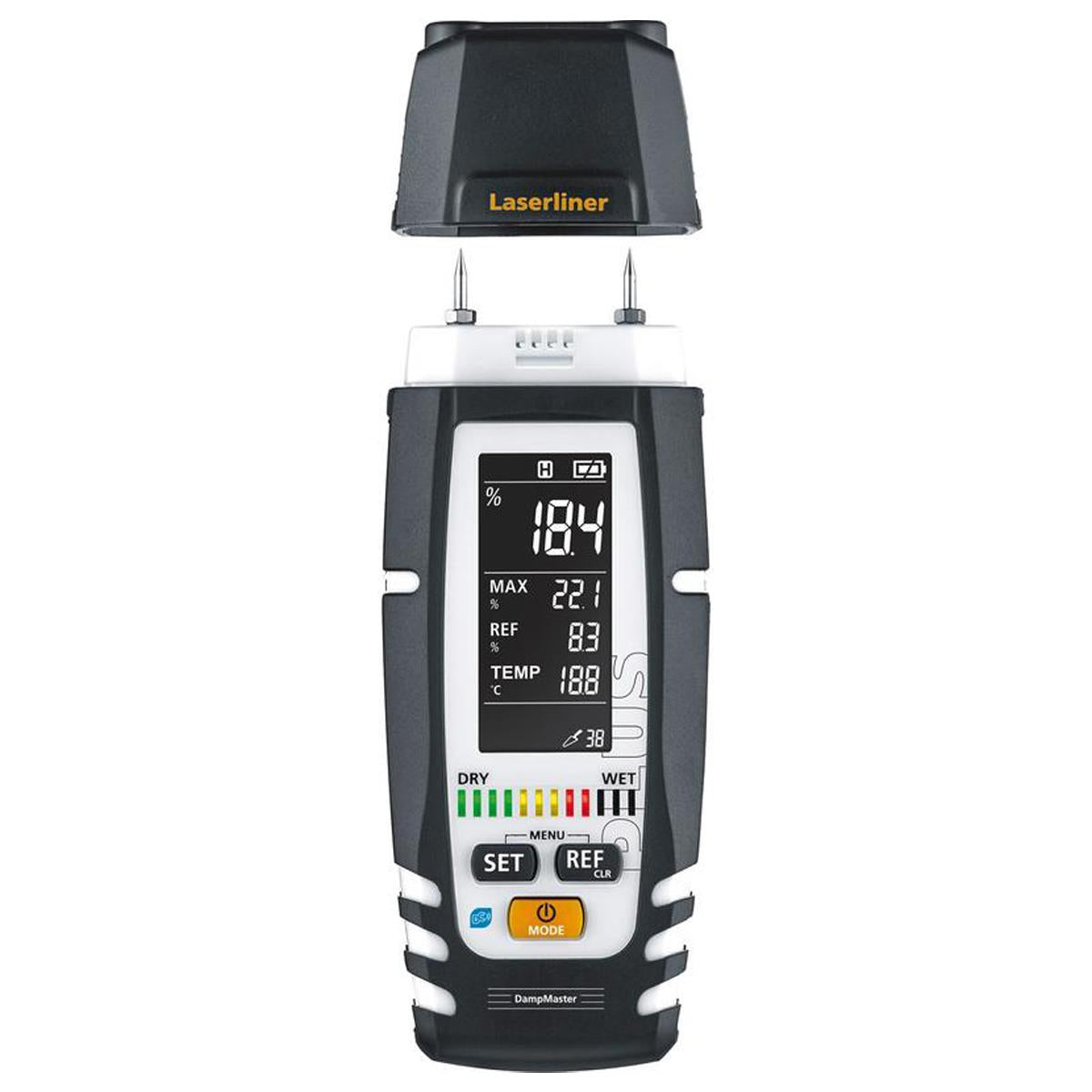 Laserliner 082.328A Damp Master Plus Material Moisture Measuring Device 31924