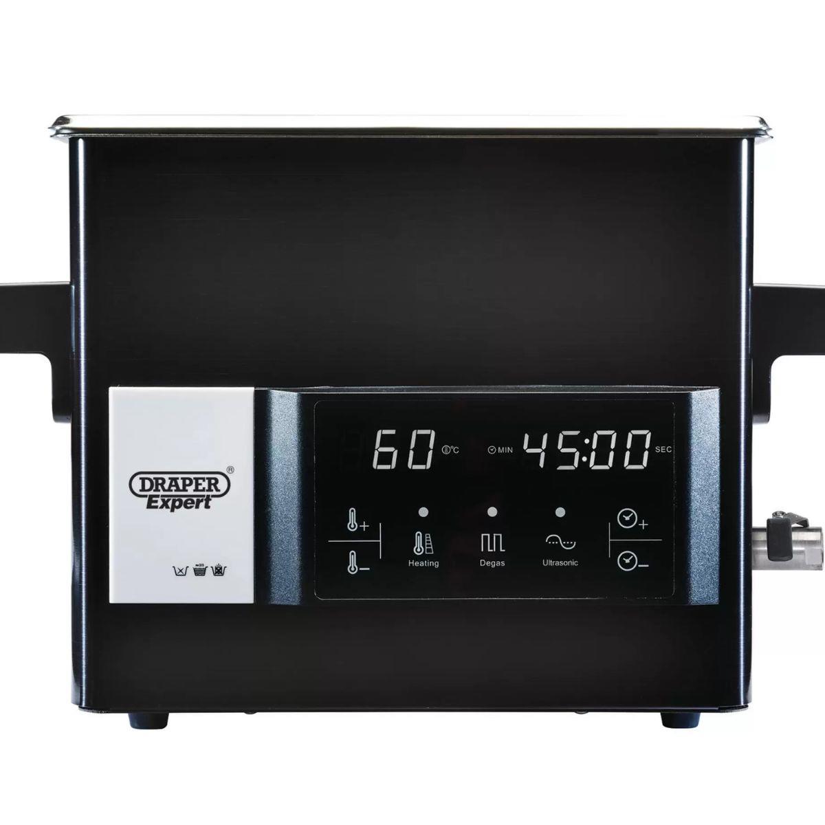 Draper Tools UCT-27L Expert Ultrasonic Cleaning Tank 230V/500W 92639