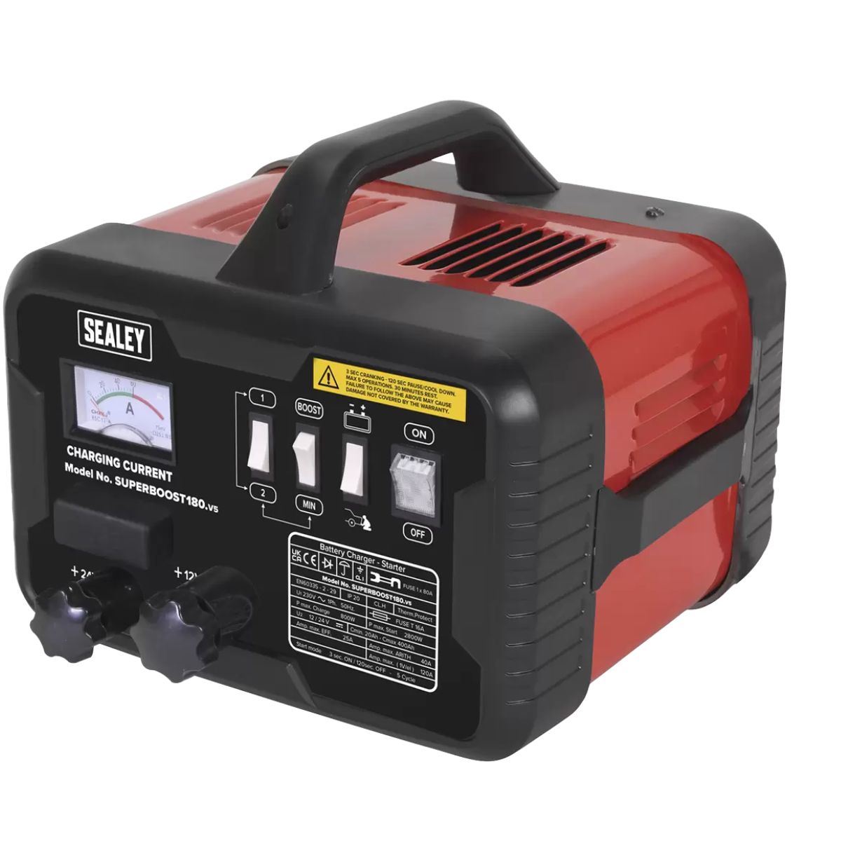 Sealey SUPERBOOST180 180/40A 12/24V Starter/Charger
