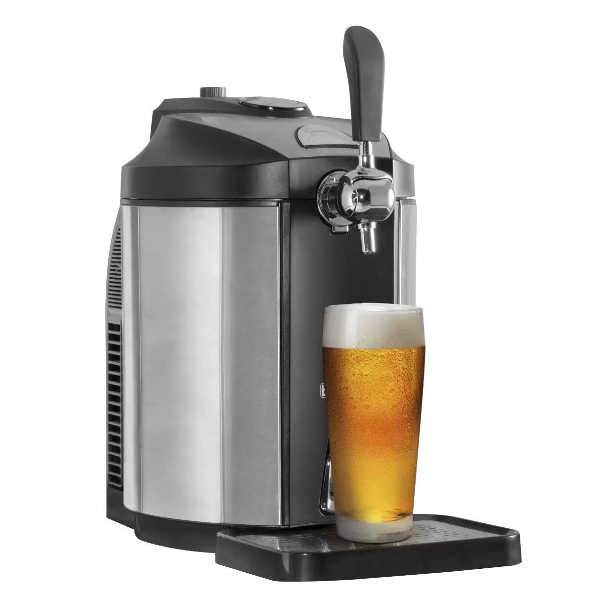Sealey DH49 Baridi Mini Keg Draft Beer Dispenser Tap with Integrated Cooling 5L Capacity 240V