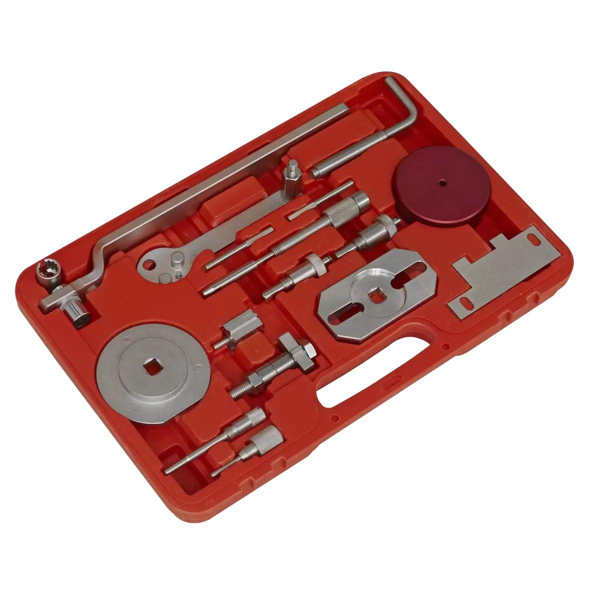 Sealey VSE5036 Diesel Engine Timing Tool Kit for Fiat, Ford, Iveco - Belt/Chain Drive