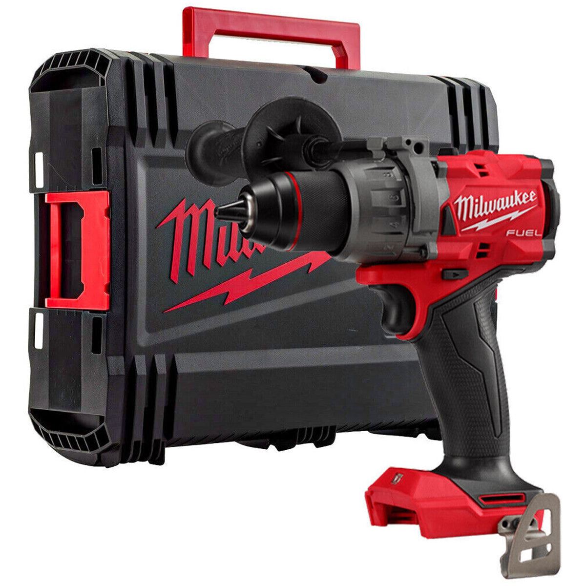 Milwaukee M18FPD3-0X 18V Fuel Brushless Combi Drill with 2 x 5.0Ah Batteries Charger & Case