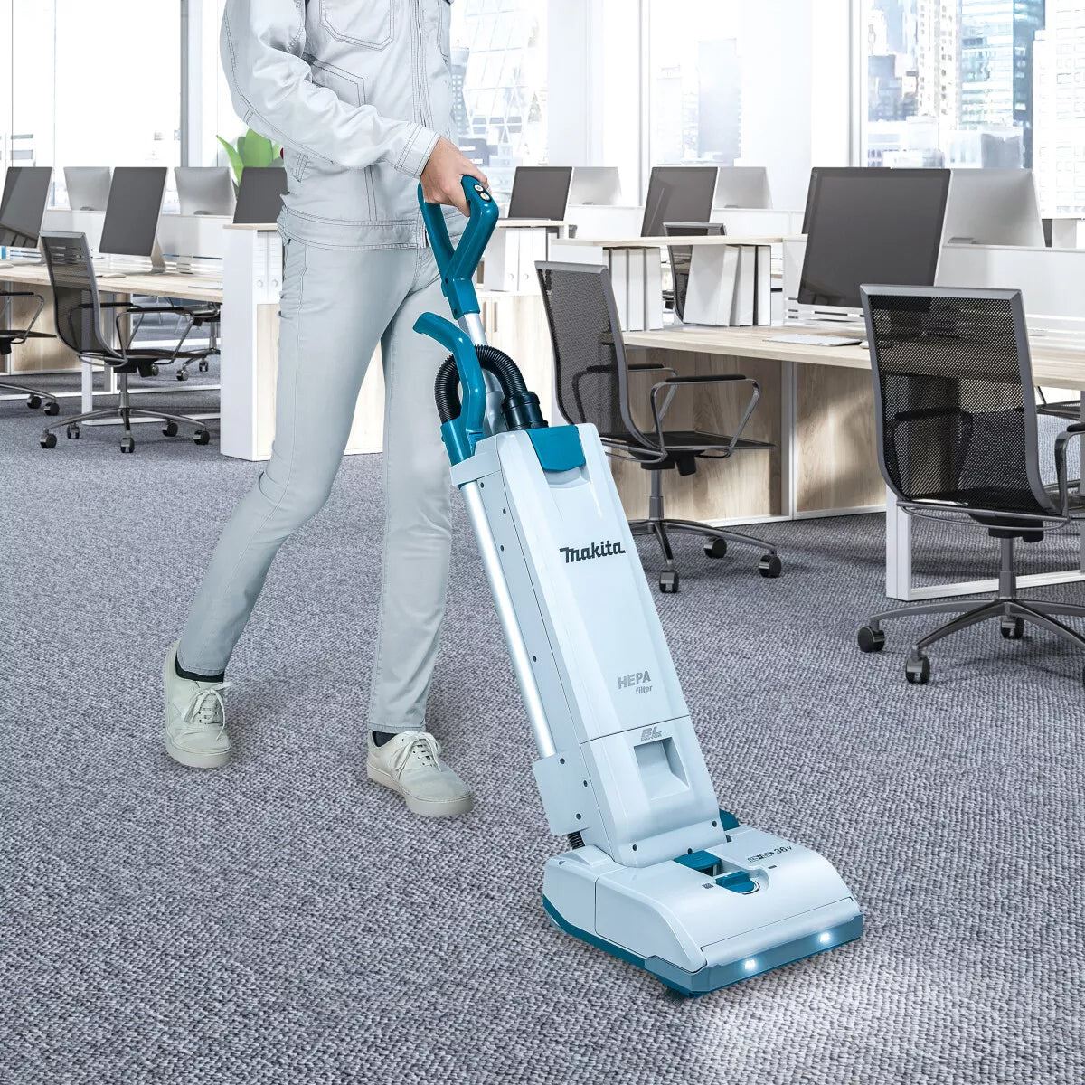 Makita DVC560Z 36V LXT Brushless Upright Vacuum Cleaner Body Only