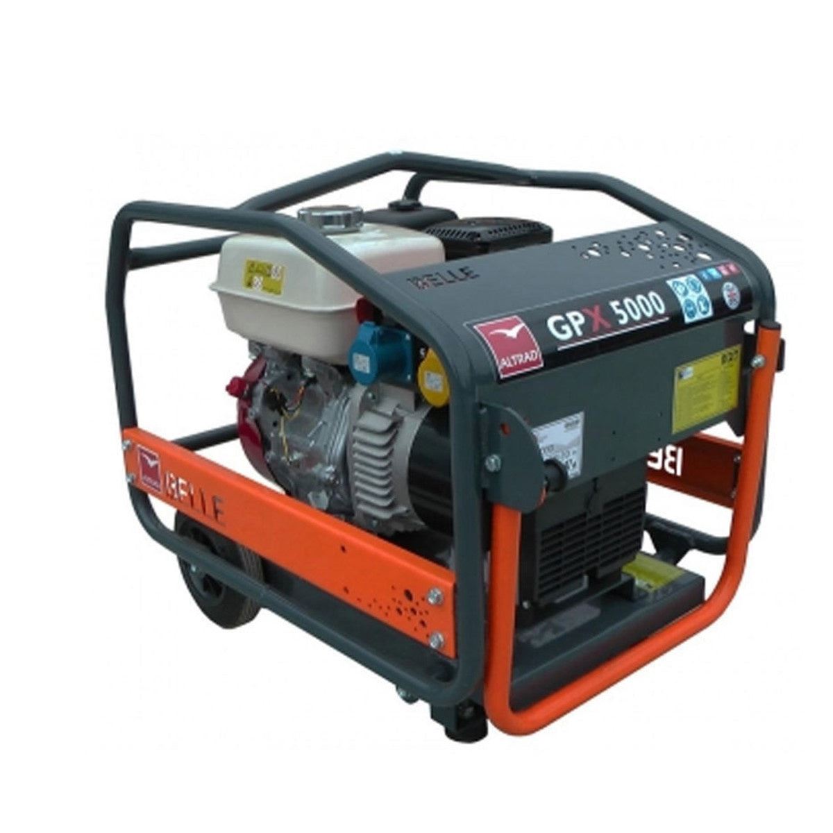 Belle G5001S GPX 5000 Honda Petrol Stackable Generator Reliable Power Solution for Any Project