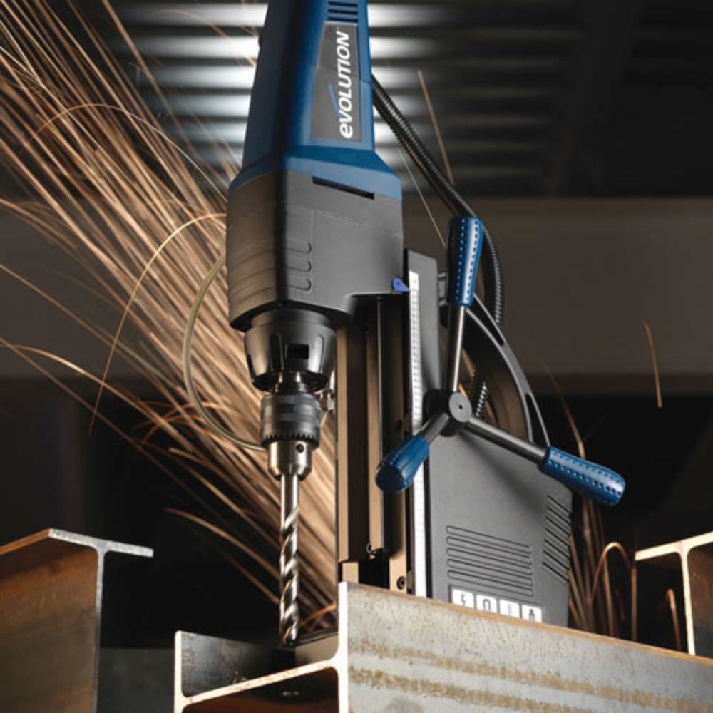 Evolution EVOMAG42 42mm Industrial Magnetic Drill 1200W 110V With Carry Case - 095-0002