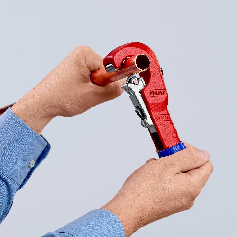 Knipex 180mm TubiX Pipe Cutter 90 31 02 BK